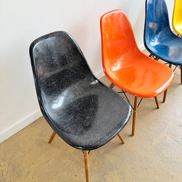 Vintage Herman Miller Eames Molded Fiberglass Chairs