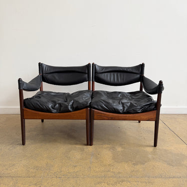 Danish Modern Kristian Solmer Vedel “Modus” Rosewood Settee