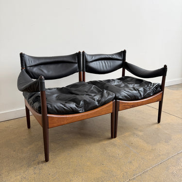 Danish Modern Kristian Solmer Vedel “Modus” Rosewood Settee