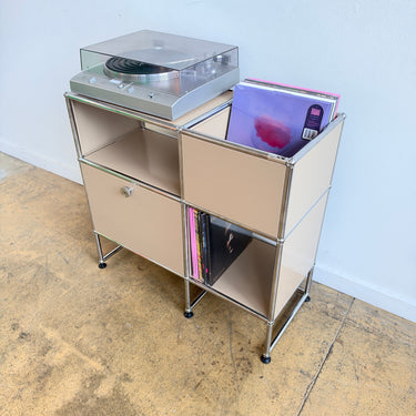USM Haller Vinyl Record Storage 34 - Beige