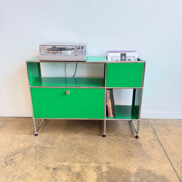 USM Haller Vinyl Record Storage 44 - Green