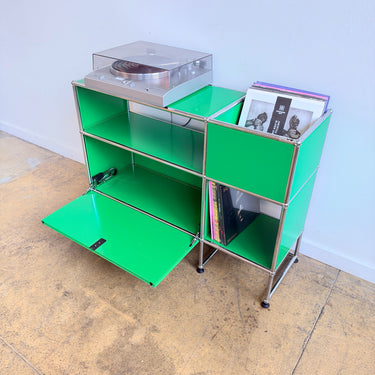 USM Haller Vinyl Record Storage 44 - Green