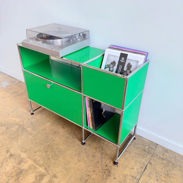 USM Haller Vinyl Record Storage 44 - Green