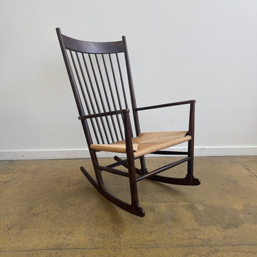 Danish Modern Hans WEGNER J16 Rocking Chair by Fredericia