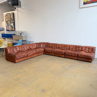 Rare! De Sede DS-11 Patchwork 8 Piece Modular Sofa