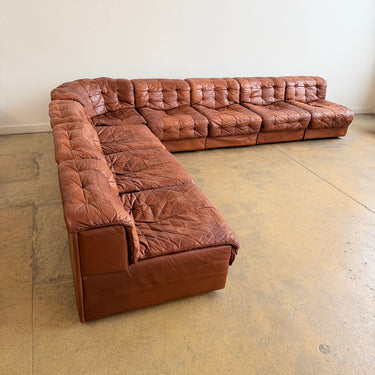Rare! De Sede DS-11 Patchwork 8 Piece Modular Sofa