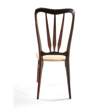 Danish Modern Niels Koefoed “Ingrid” Rosewood Dining Chairs in Rosewood