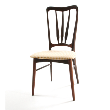 Danish Modern Niels Koefoed “Ingrid” Rosewood Dining Chairs in Rosewood