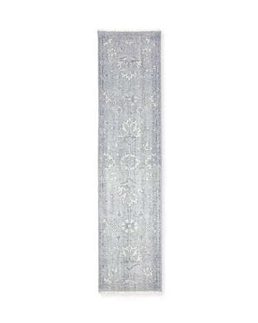 Serena and Lily 2.6X10 Hillsborough Hand-Knotted Rug (Blue)