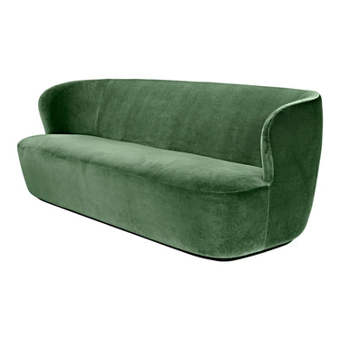 Danish Gubi Stay Green Velvet Sofa by Space Copenhagen