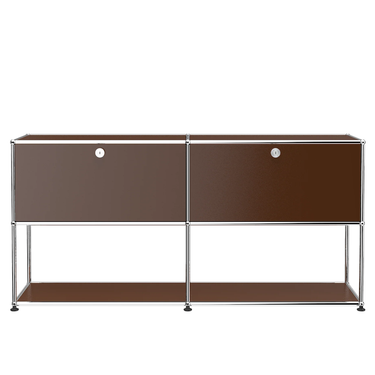 USM Haller 2X2 Credenza F2 - Brown