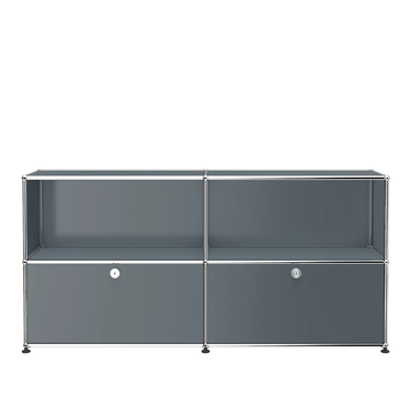 USM Haller credenza C2A - Mid Gray