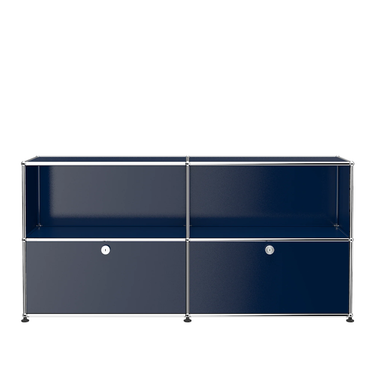 USM Haller credenza C2A - Steel Blue