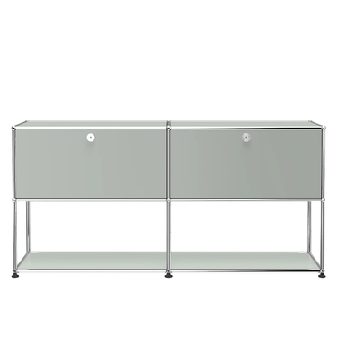 USM Haller 2X2 Credenza F2 - Light Gray