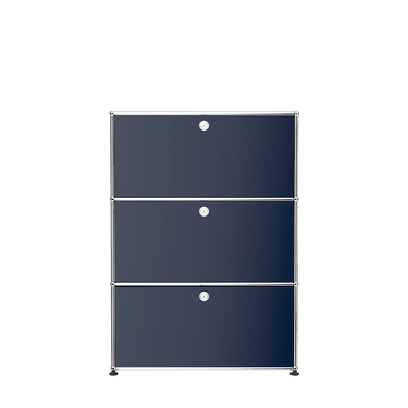 USM Haller storage G118 - Steel Blue