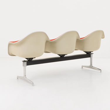 Rare! Eames Aluminum Tandem Armchair Bench by Vitra