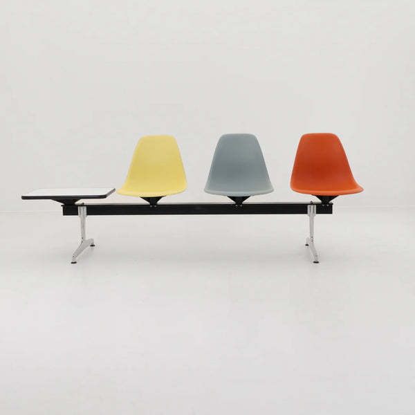 Rare! Eames Aluminum Tandem Bench by Vitra