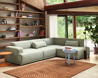 Muuto 4 Piece Connect Modular Sectional Sofa (New Upholstery)