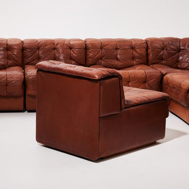 Rare! De Sede DS-11 Patchwork 8 Piece Modular Sofa