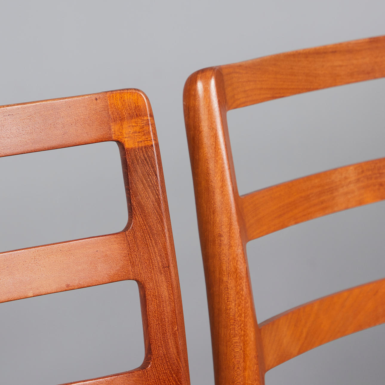 Danish Modern Niels  Moller Model 85 4 dining chairs