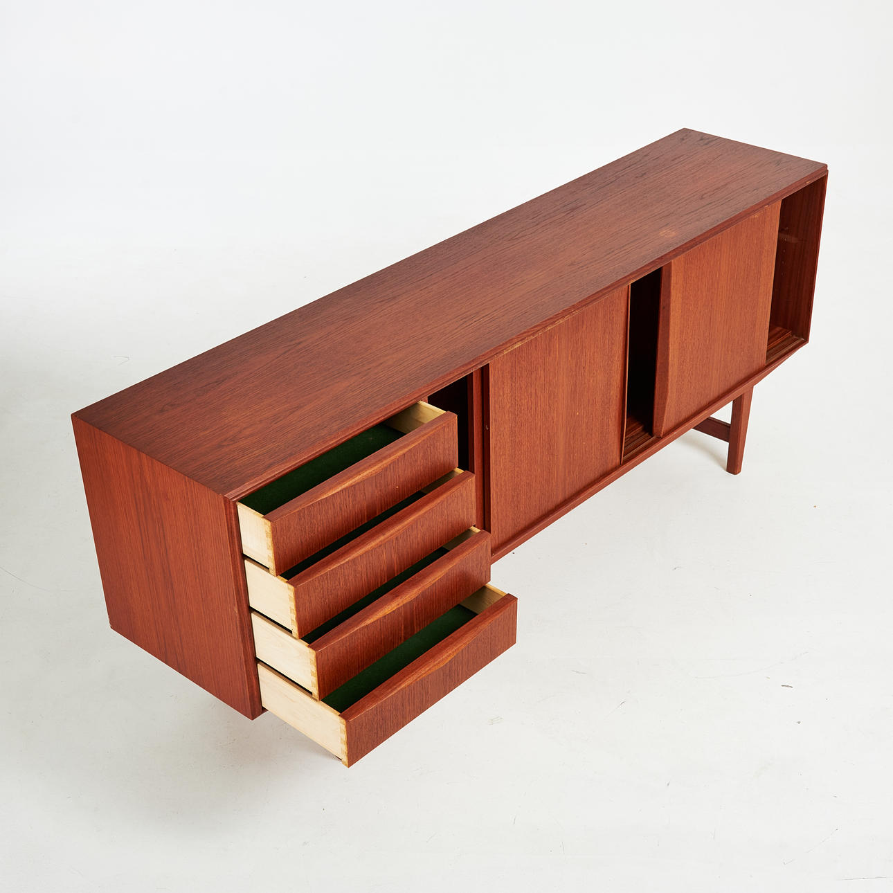 Danish Modern Teak Sideboard by E.W. Bach for Sejling Skabe