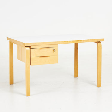 Rare! Alvar Aalto Laminate Desk with Two Drawers