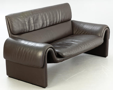 De Sede "DS-2011" Loveseat Leather Sofa