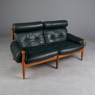 Vintage Eric Merthen “Admiral” 2-Seater Sofa for Ire Möbler, Sweden, 1960s