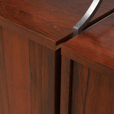 Rare! Nils Strinning & Kajsa Rosewood 3 Bay Shelving System 1960s