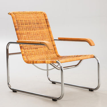 Authentic Marcel Breuer S35 Cantilever Chair by Thonet