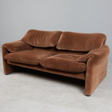 Vico Magistretti for Cassina “Maralunga” Two-Seater Sofa