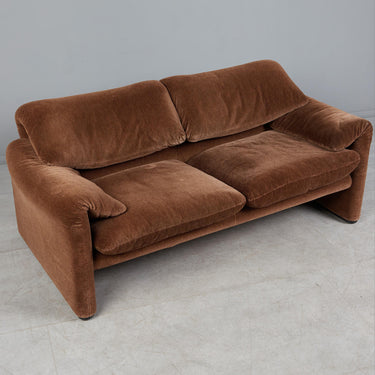Vico Magistretti for Cassina “Maralunga” Two-Seater Sofa