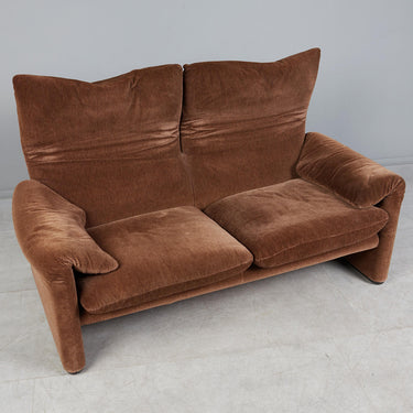 Vico Magistretti for Cassina “Maralunga” Two-Seater Sofa