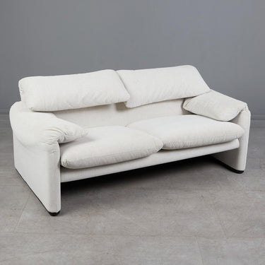 Vico Magistretti for Cassina “Maralunga” Two-Seater Sofa