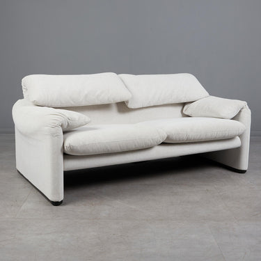 Vico Magistretti for Cassina “Maralunga” Two-Seater Sofa