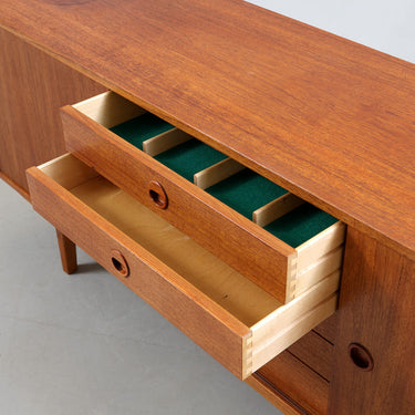 Swedish Yngve Ekstrom for Bjästa Snickerifabriks AB, “Ulvö” Teak Sideboard