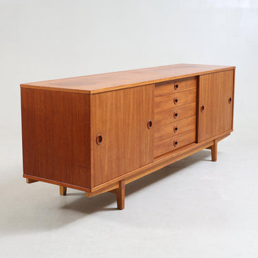 Swedish Yngve Ekstrom for Bjästa Snickerifabriks AB, “Ulvö” Teak Sideboard