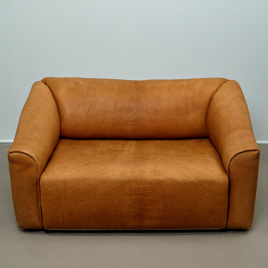 Desede DS47 Cognac Leather Loveseat Sofa