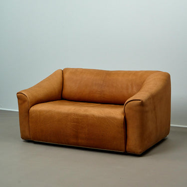 Desede DS47 Cognac Leather Loveseat Sofa