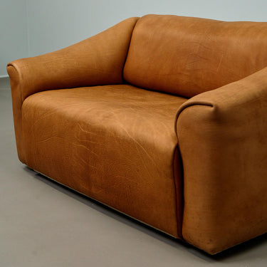 Desede DS47 Cognac Leather Loveseat Sofa