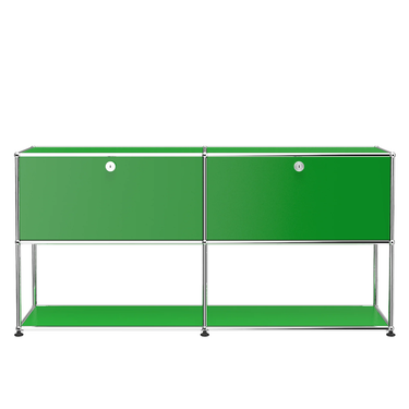 USM Haller 2X2 Credenza F2 - USM Green