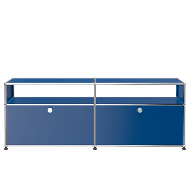 USM Haller Low  Media Console (O2) - Gentian Blue