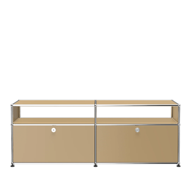 USM Haller Low Media Console - Beige