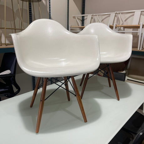 2 Modernica Case Study Fiberglass Chairs - enliven mart