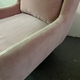 Article Matrix Modern Velvet Blush Pink lounge chair (Retail $650+)