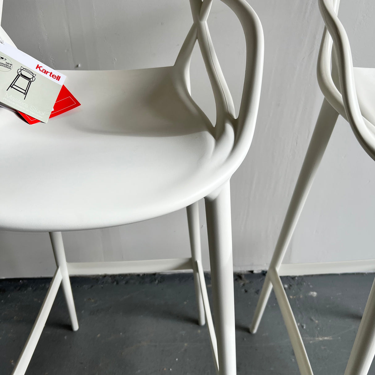 Masters Stool by Kartell - Set of Two