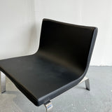 Bludot Stella leather lounge chair
