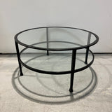Pottery Barn Tanner Round Coffee Table