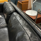 Mitchell Gold + Bob Williams leather sofa