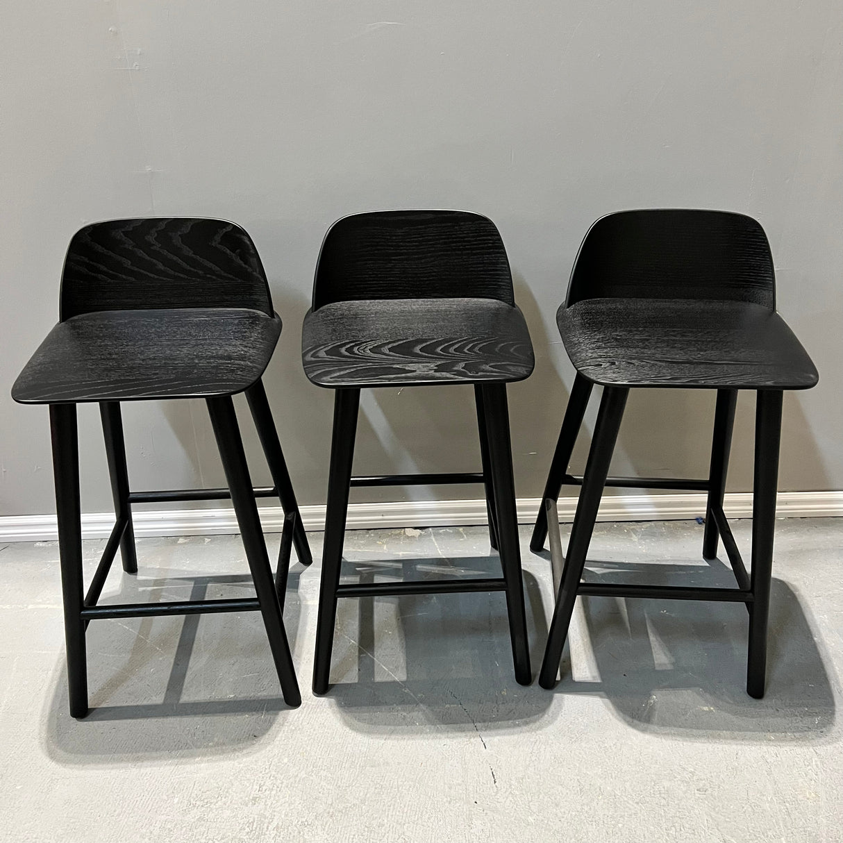 Design Within Reach Muuto Nerd set of 3 Counter Stool